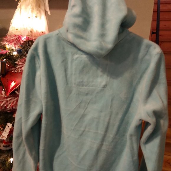 JUSTICE GIRLS AQUA SWEATJACKET.... EUC - Picture 9 of 11